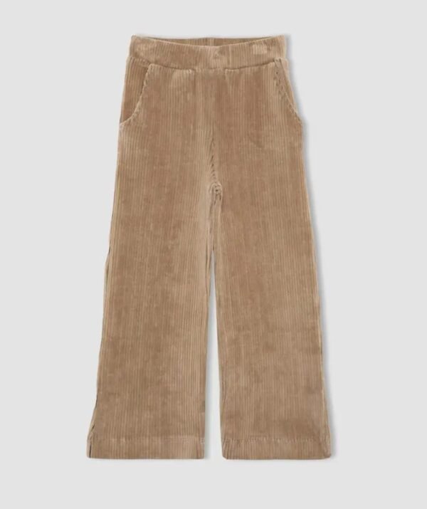 kız çocuk fitilli kadife pantolon