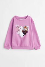 Kız Çocuk Çift Yönlü Pullu Sweatshirt - Görsel 3