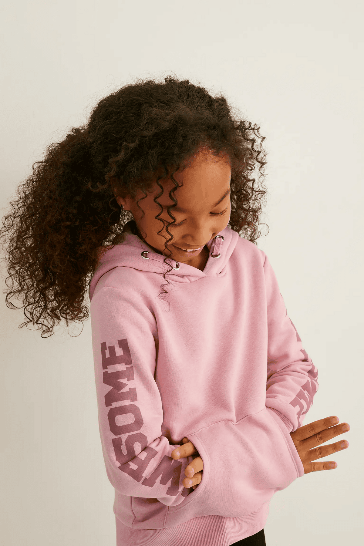 Kız Çocuk Kapüşonlu Sweatshirt - Görsel 2