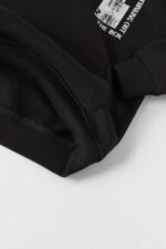 Erkek Çocuk Baskılı Kapüşonlu Sweatshirt - Görsel 4