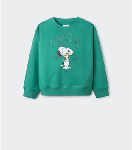 Kız Çocuk Baskılı Sweatshirt