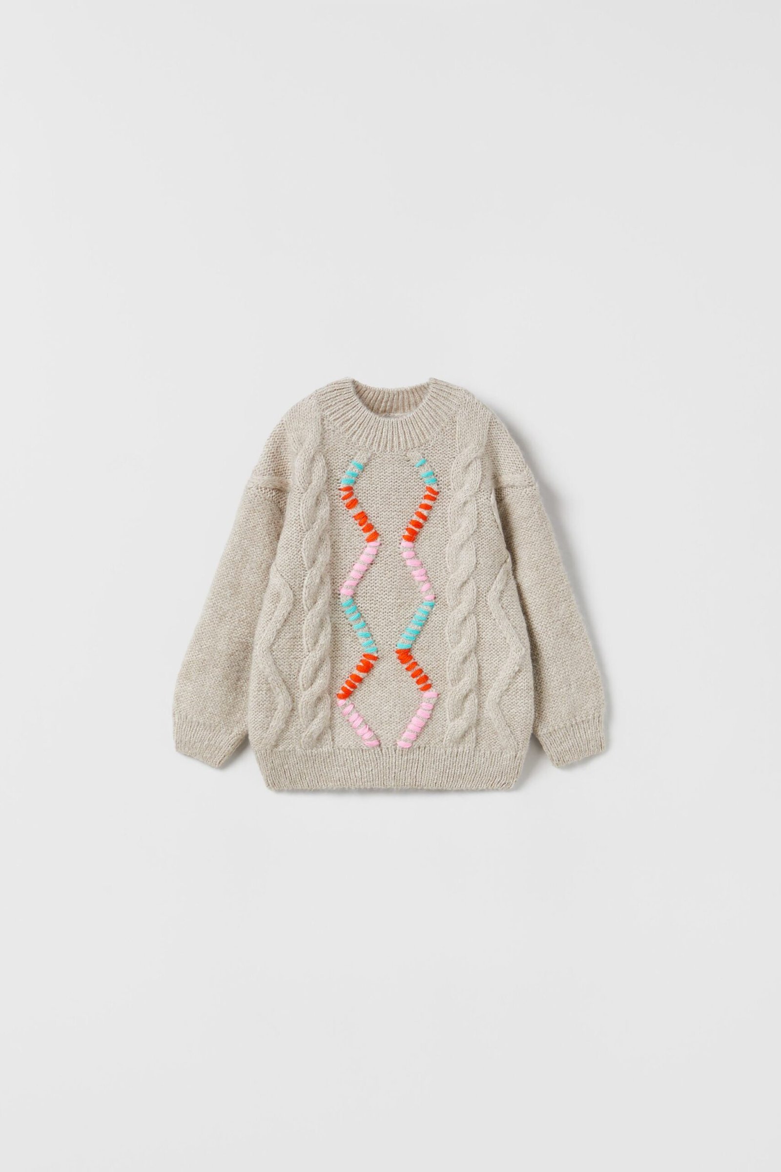 Kız Bebek Desenli Kazak