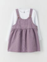 Kız Bebek Uzun Kollu Badili Elbise