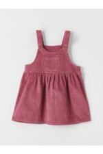 Kız Bebek Badili Kadife Elbise - Görsel 6