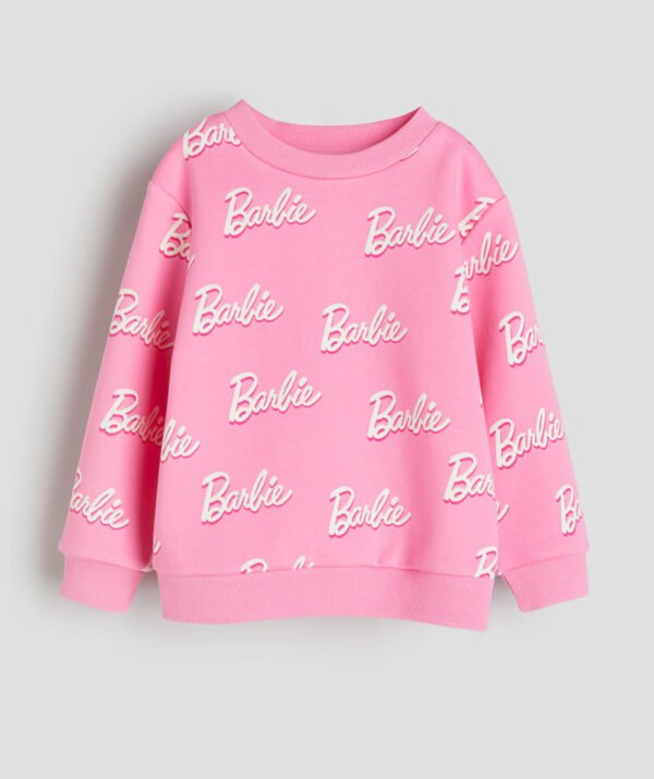 Kız Çocuk Baskılı Sweatshirt