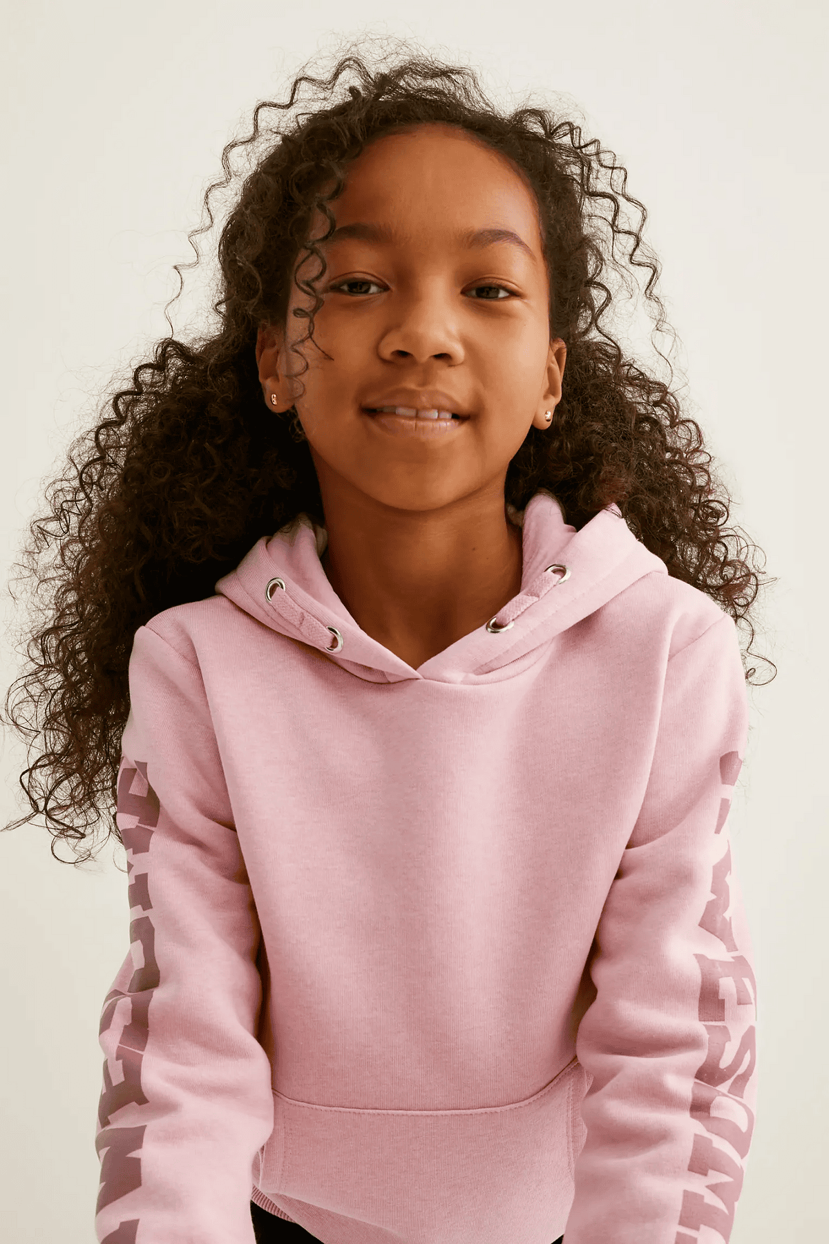 Kız Çocuk Kapüşonlu Sweatshirt - Görsel 5