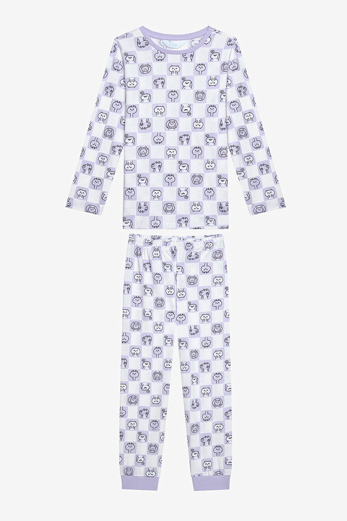 Kız Çocuk İkili Pijama Takımı - Görsel 4