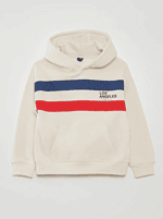 Erkek Çocuk LA Baskılı Kapüşonlu Sweatshirt