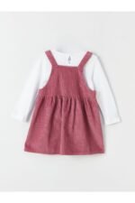 Kız Bebek Badili Kadife Elbise - Görsel 8