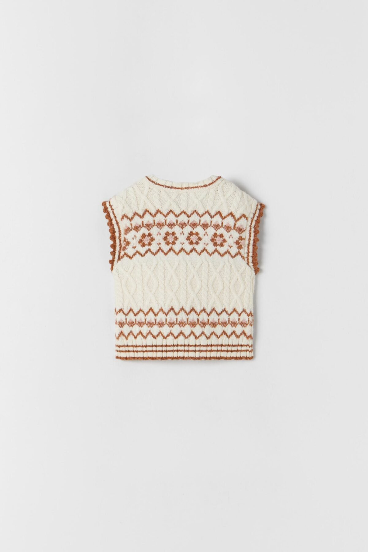 Kız Bebek Desenli Süveter - Görsel 3