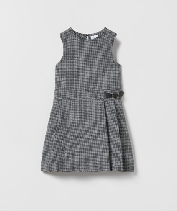 Kız Çocuk Kazayağı Desenli Jile