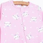 Kız Bebek Fermuarlı Tulum - Görsel 3