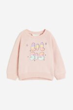 Kız Çocuk Lil Sis Baskılı Sweatshirt