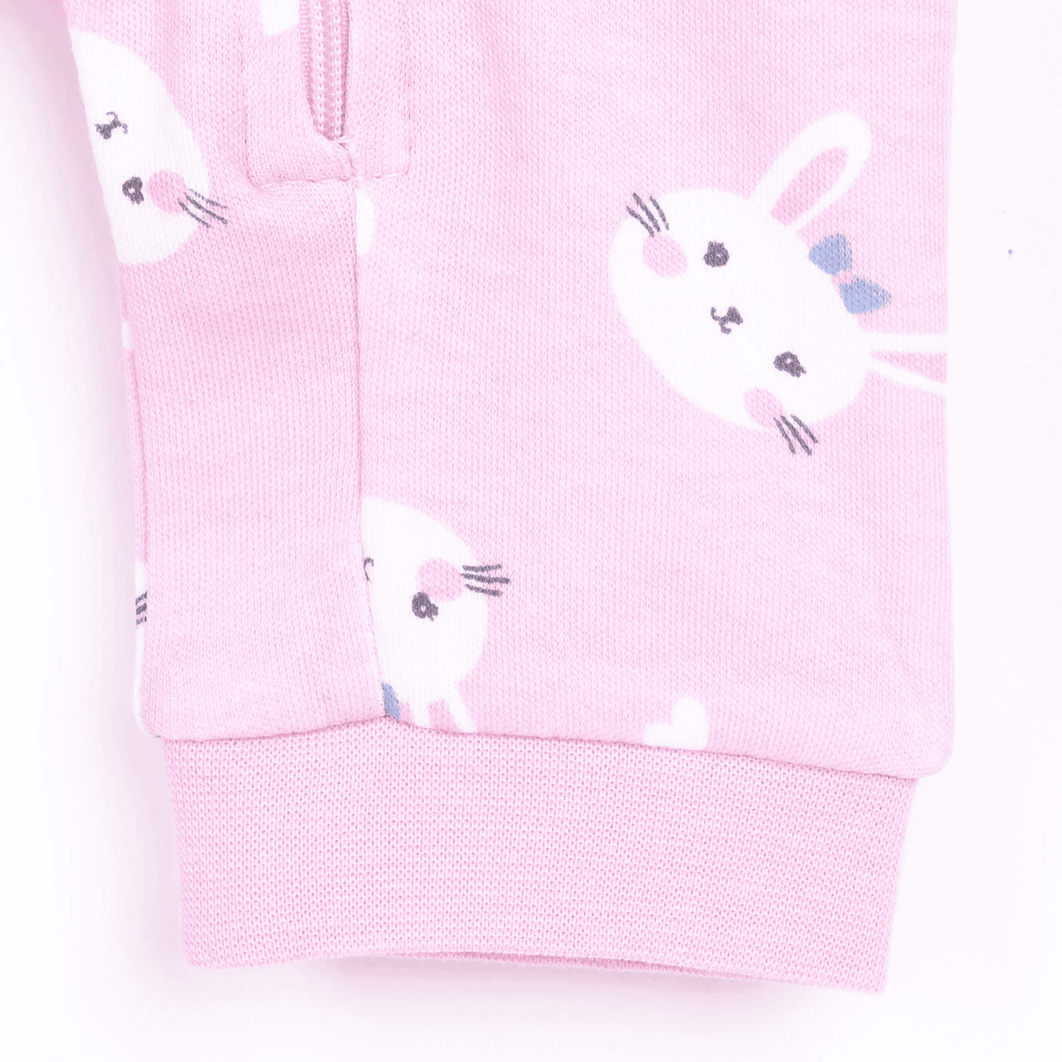 Kız Bebek Fermuarlı Tulum - Görsel 4