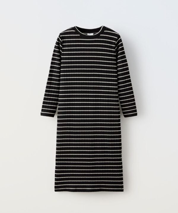 Kız Çocuk Çizgili Elbise