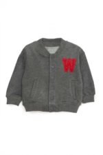 Erkek Bebek Gri Kolej Hırka