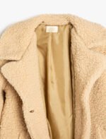 Kız Çocuk Peluş Mont - Görsel 3