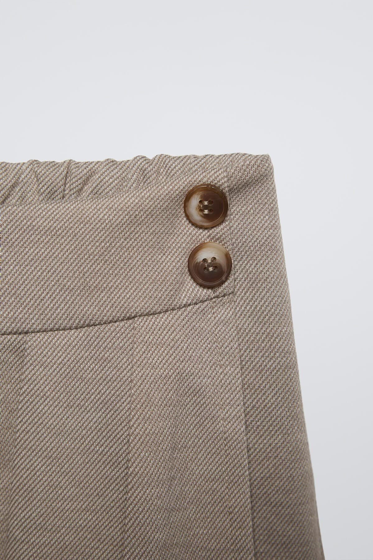 Kız Bebek Pilili Şort Etek - Görsel 2