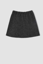 Kız Çocuk Pilili Etek - Görsel 5