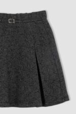 Kız Çocuk Pilili Etek - Görsel 3