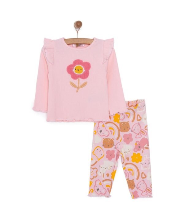 Kız Bebek Nakışlı Takım