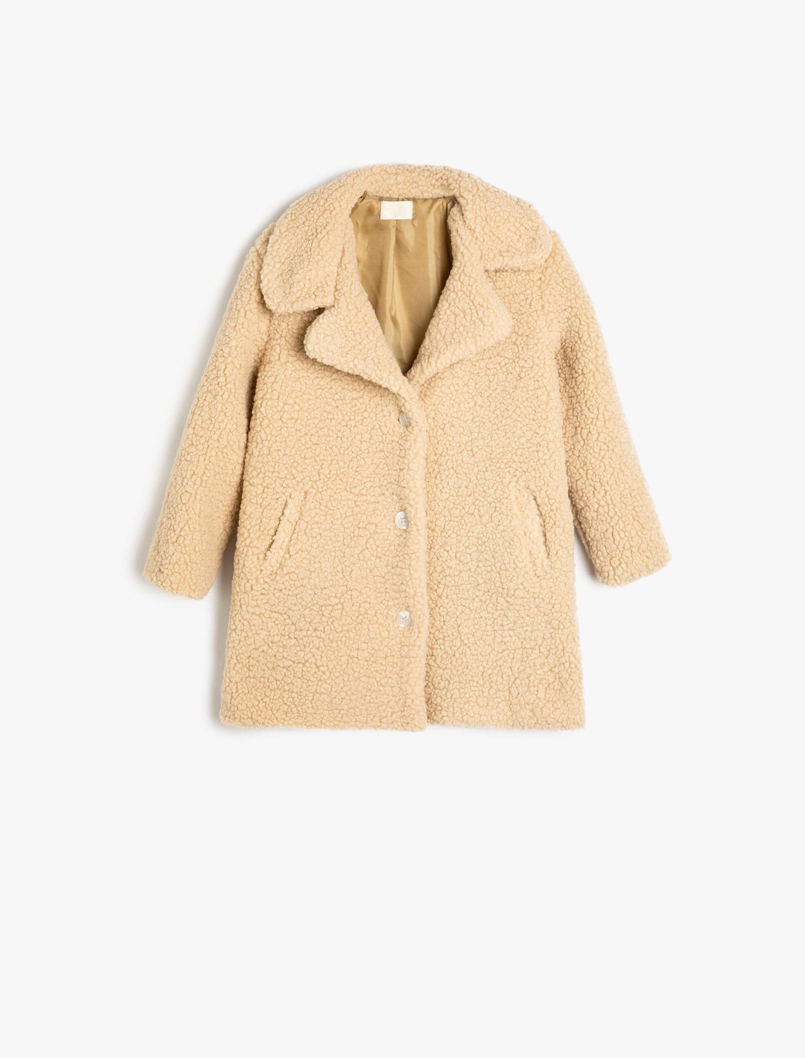 Kız Çocuk Peluş Mont Kız Çocuk Peluş Mont