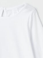 Kız Bebek Basic Beyaz T-Shirt - Görsel 2