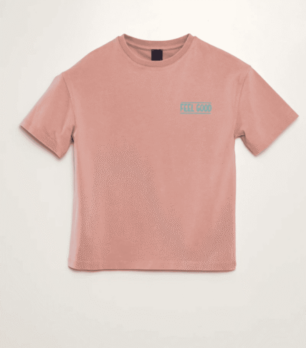 Erkek Çocuk Sırtı Baskı Detaylı T-Shirt