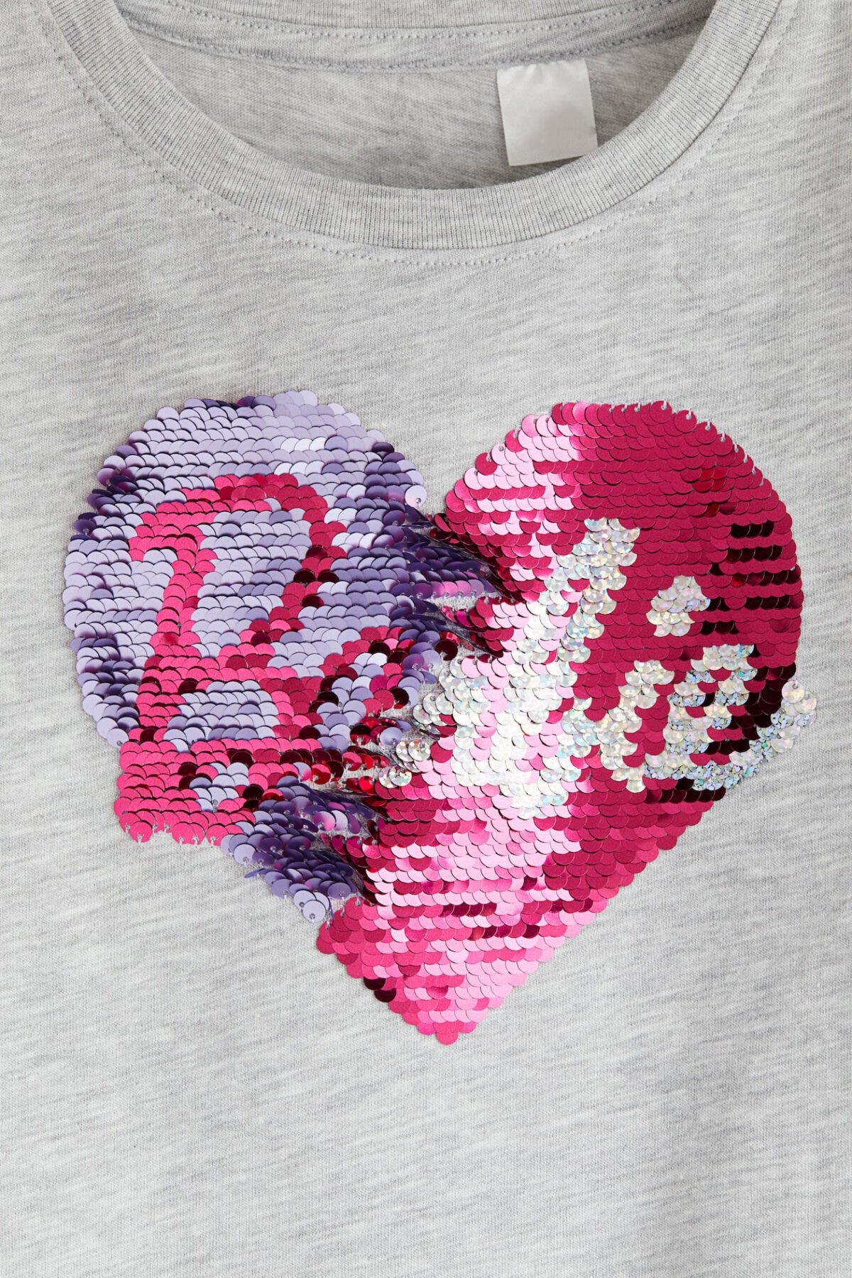 Kız Çocuk Pullu T-Shirt - Görsel 2