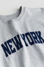 Unisex New York Baskılı T-Shirt - Görsel 2