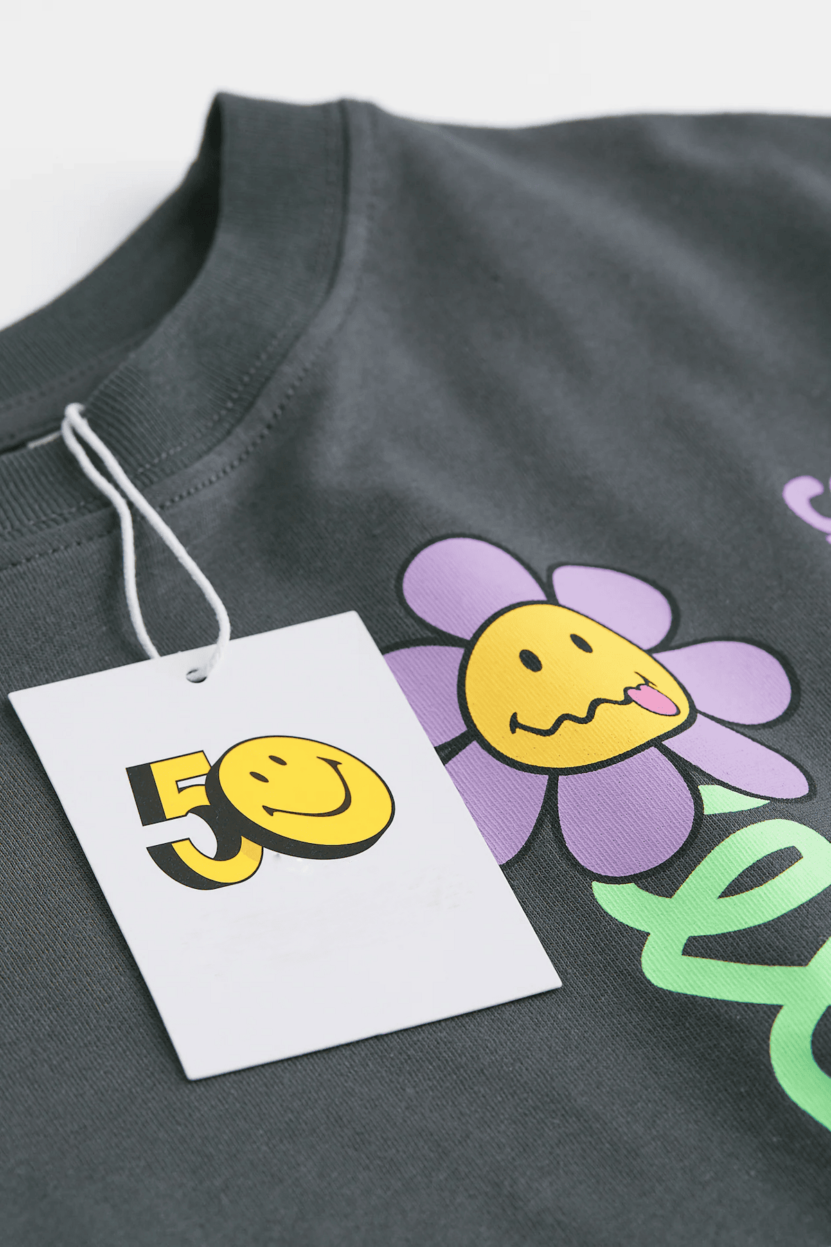 Kız Çocuk Baskılı Oversize T-Shirt - Görsel 2