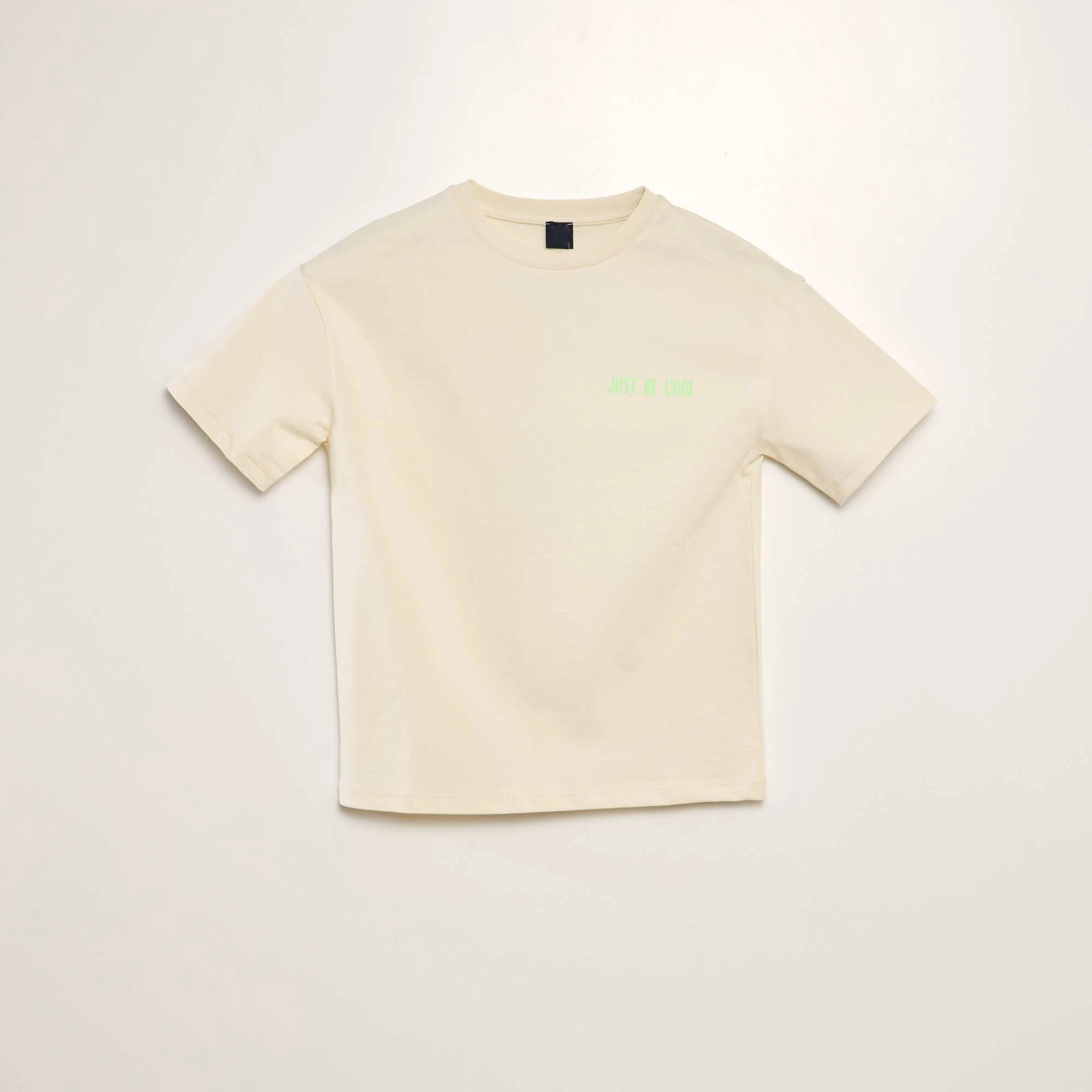 Erkek Çocuk Sırtı Baskı Detaylı T-Shirt Erkek Çocuk Sırtı Baskı Detaylı T-Shirt