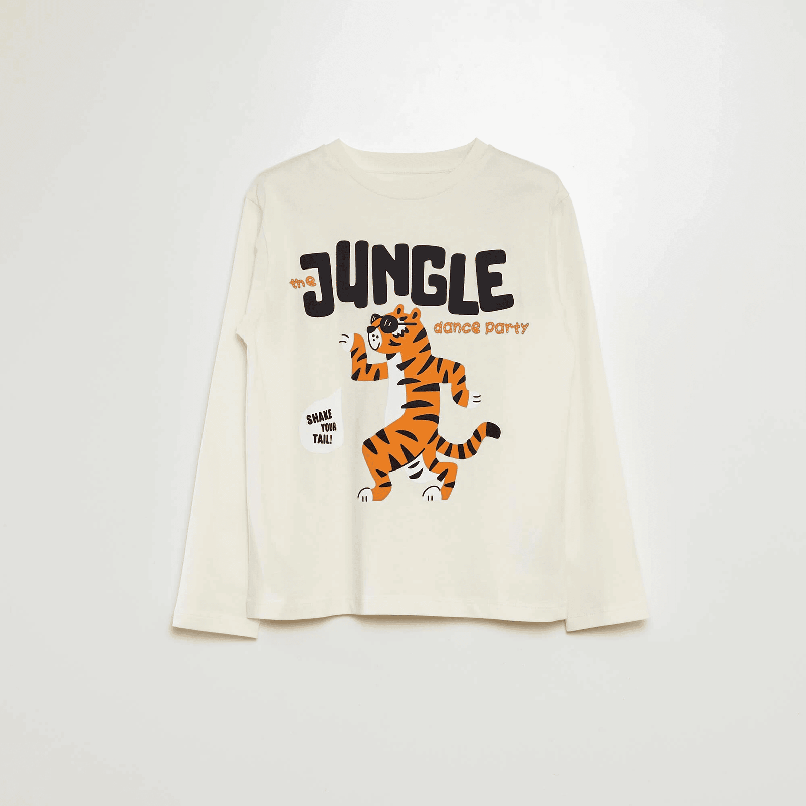 Erkek Çocuk Baskılı İnce Uzun Kollu T-Shirt