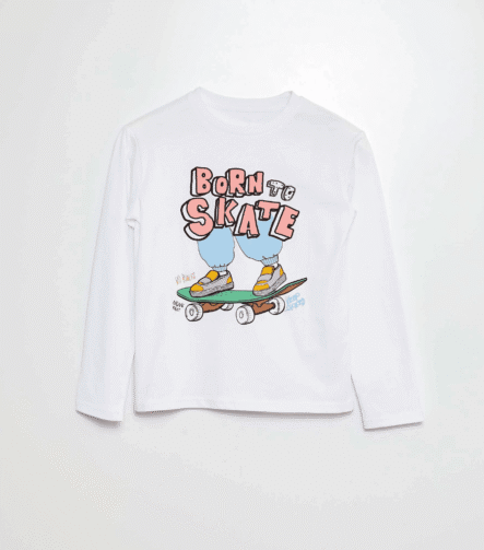 erkek çocuk baskılı t-shirt
