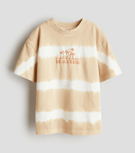 Erkek Çocuk Kabartmalı T-Shirt