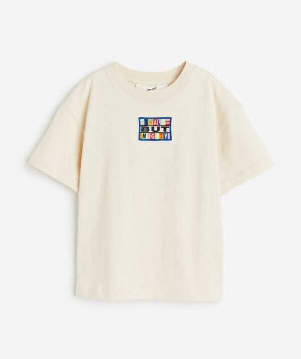 Erkek Çocuk Sloganlı T-Shirt