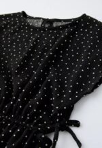 Kız Çocuk Puantiyeli Tulum - Görsel 2