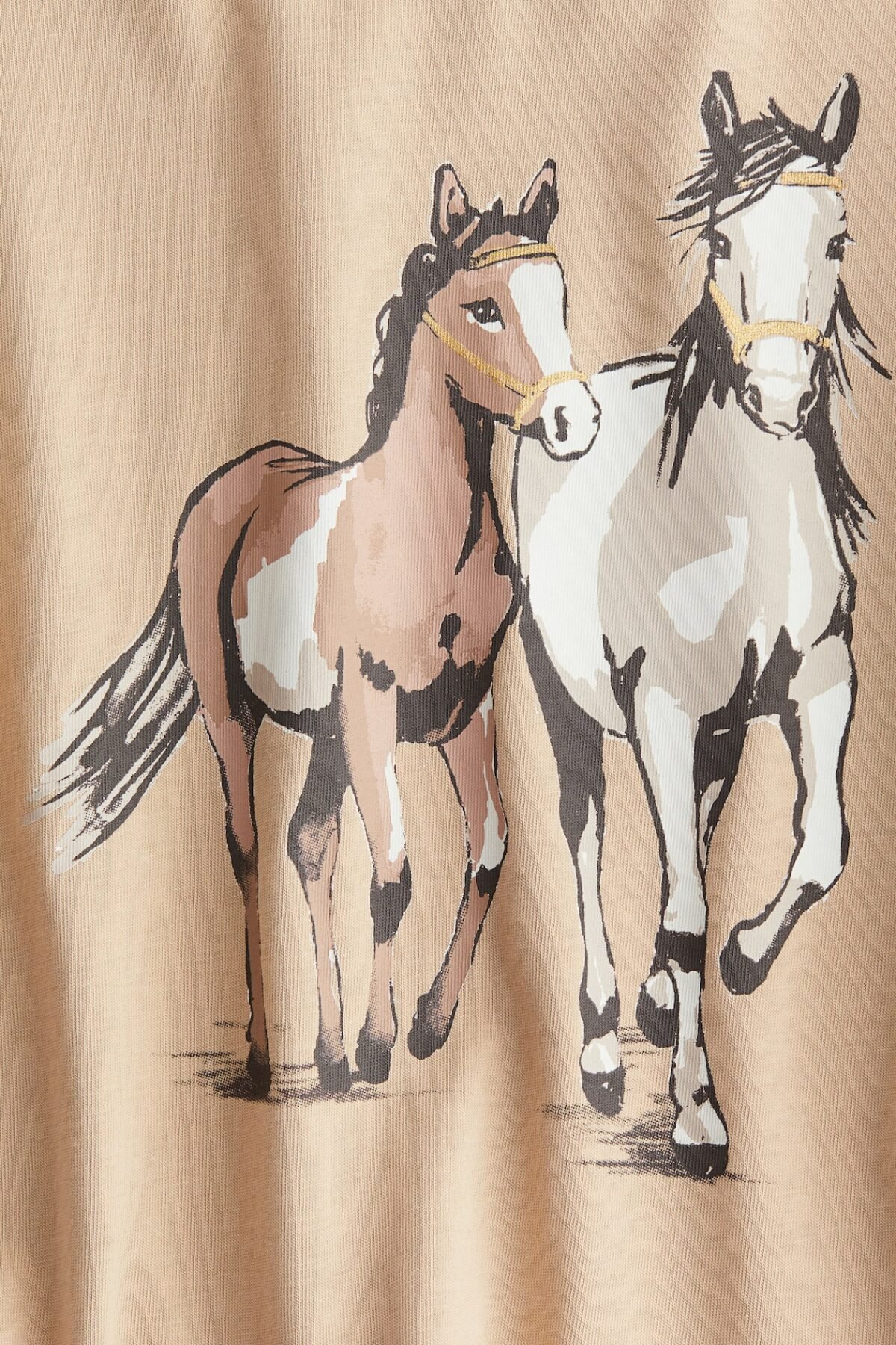 Kız Çocuk Baskılı İnce Uzun Kollu T-Shirt - Görsel 2