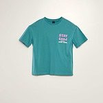 Erkek Çocuk Sırtı Baskılı T-Shirt