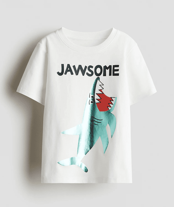 Erkek Çocuk Folyo Baskılı T-Shirt