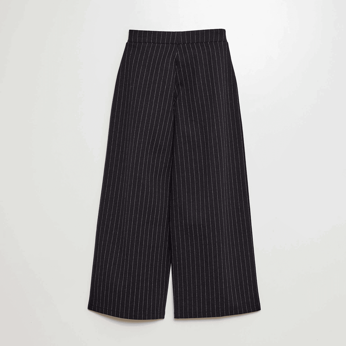 Kız Çocuk Wide Leg Çizgili Pantolon - Görsel 3