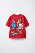 Erkek Çocuk Sırtı Baskılı T-Shirt - Görsel 3