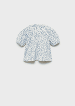 Kız Bebek Çiçek Desenli Bluz