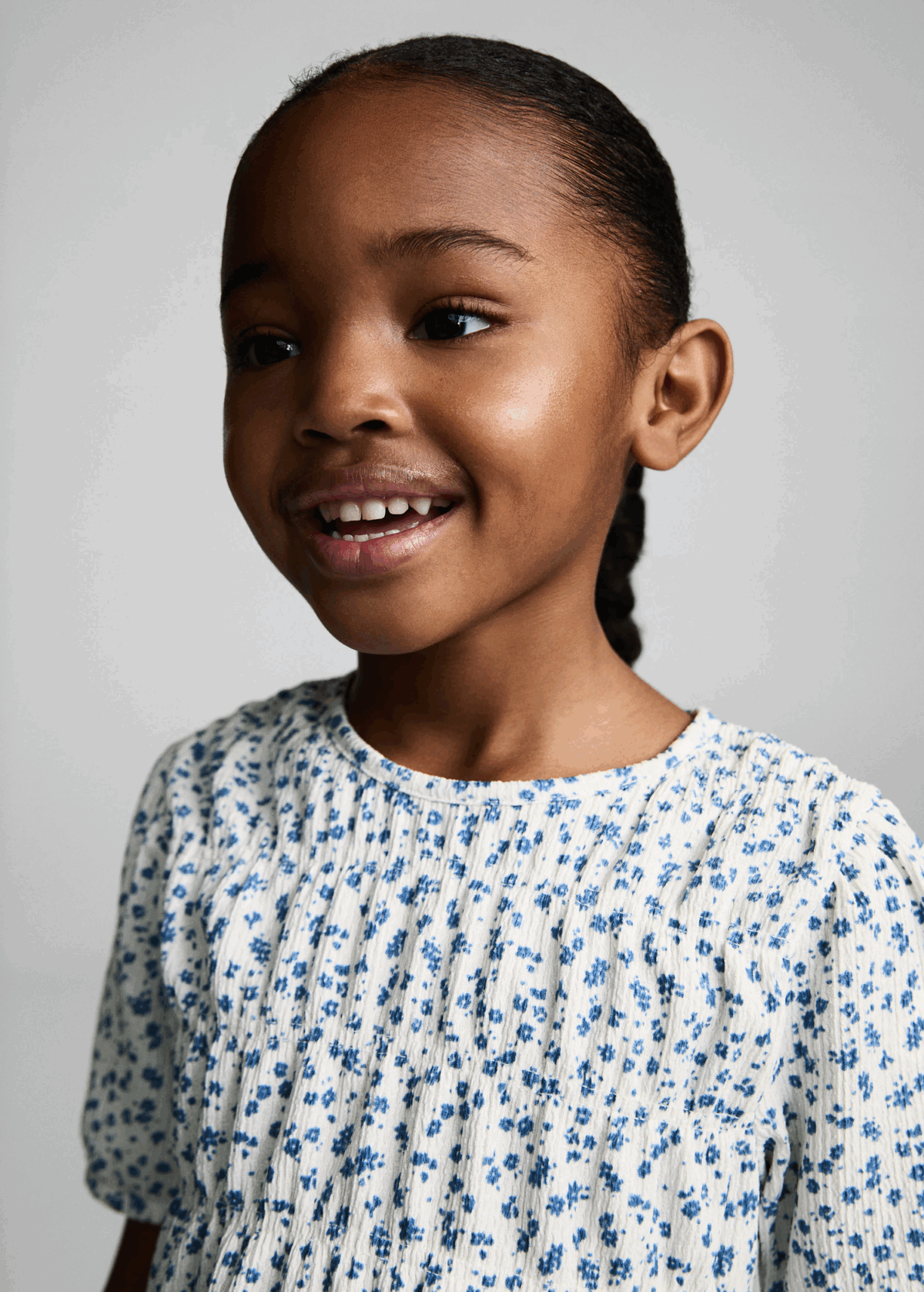 Kız Bebek Çiçek Desenli Bluz - Görsel 6