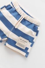 Erkek Bebek Çizgili Şort - Görsel 2