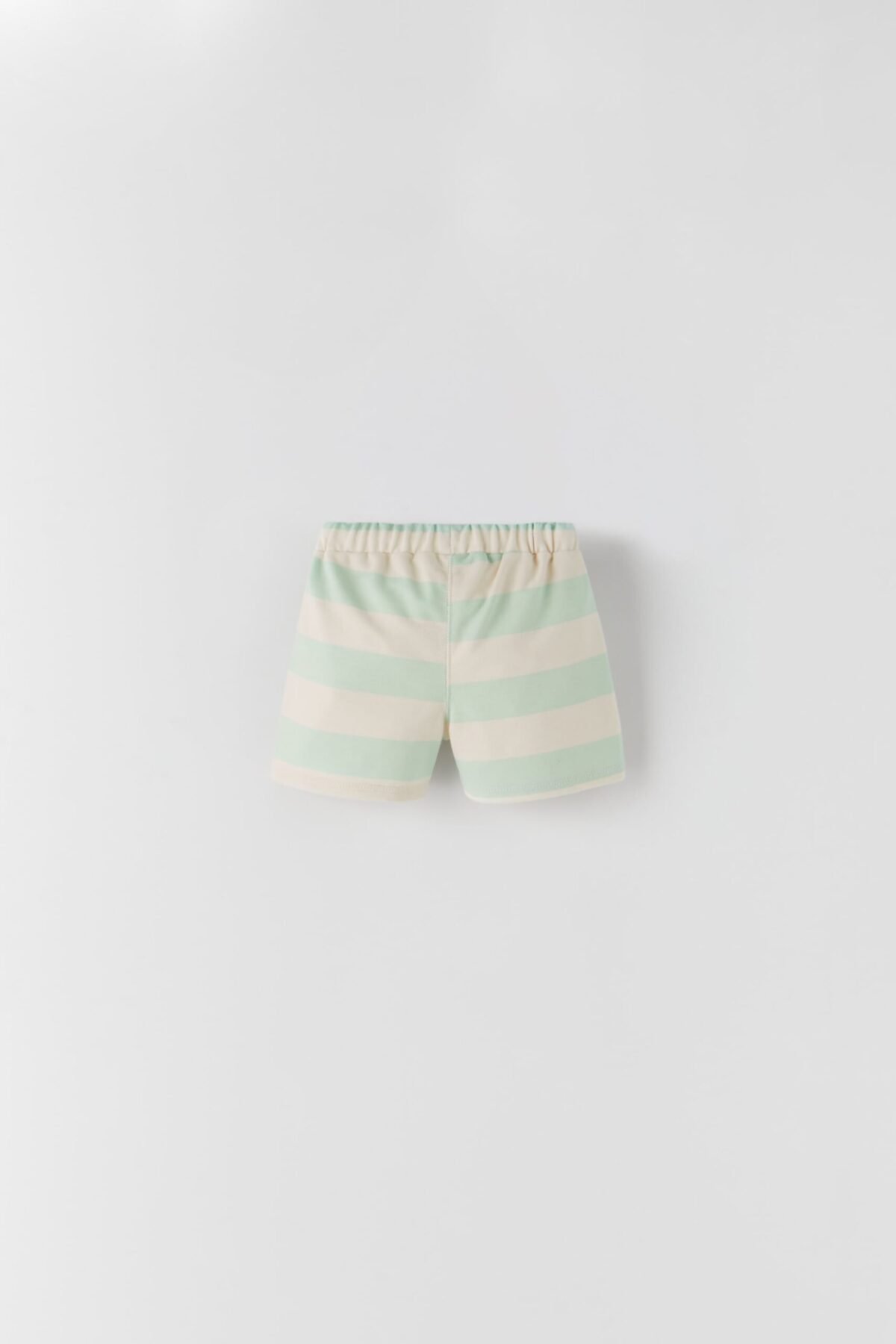 Unisex Bebek Çizgili Şort - Görsel 3