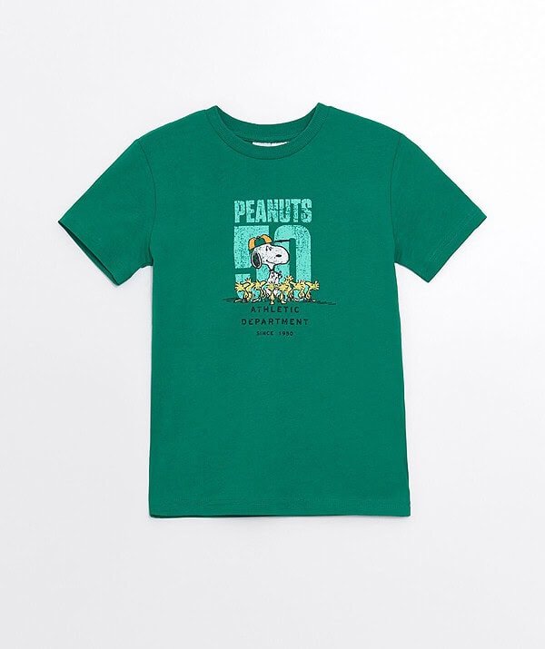 unisex çocuk baskılı t-shirt