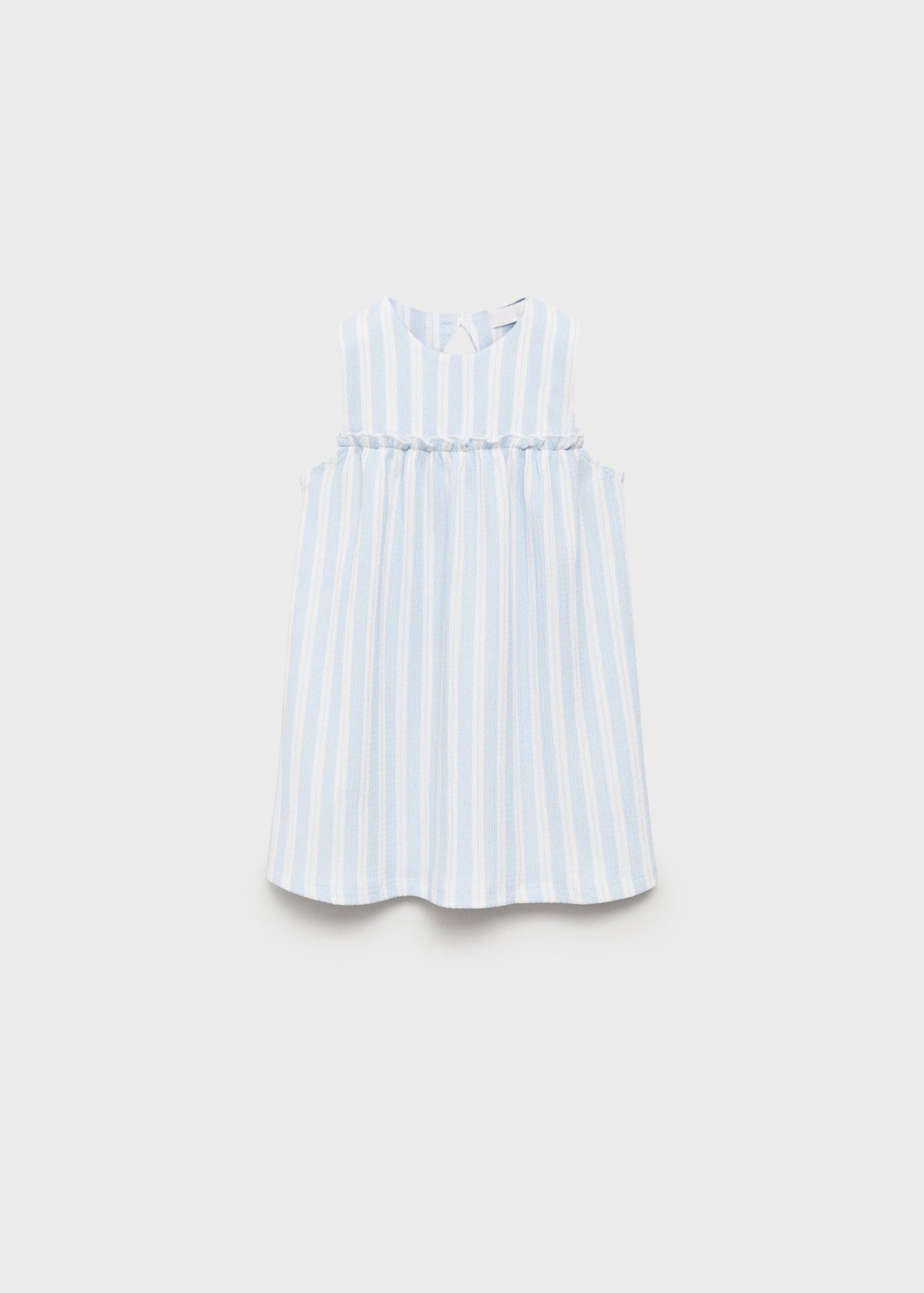 Kız Bebek Çizgili Elbise