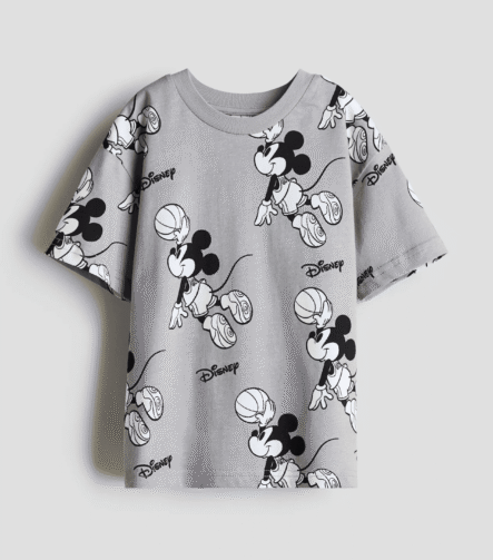 Unisex Çocuk Baskılı T-Shirt