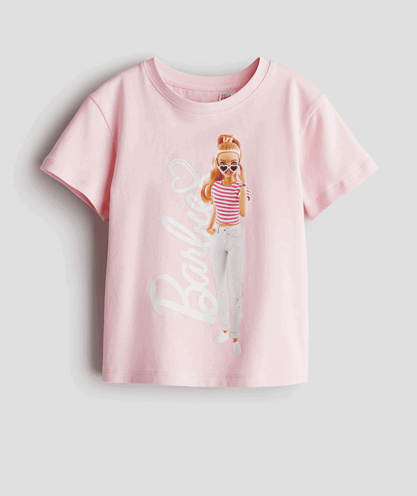 Kız Çocuk Baskılı T-Shirt